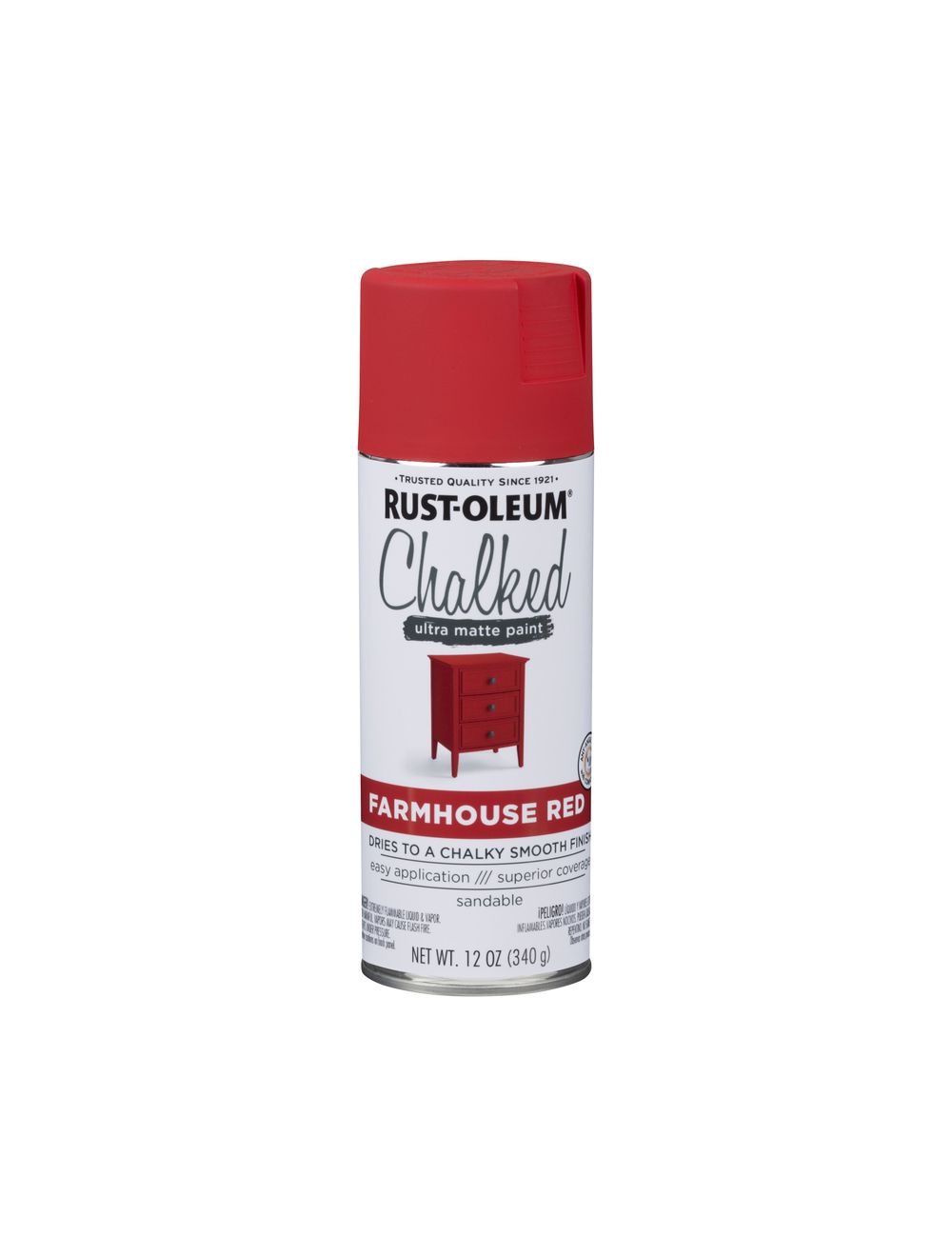 Rustoleum metallic red spray on sale paint