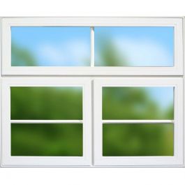 Window Casement UPVC Side/Top Push Out 48in x 38in | H&B Hardware and ...