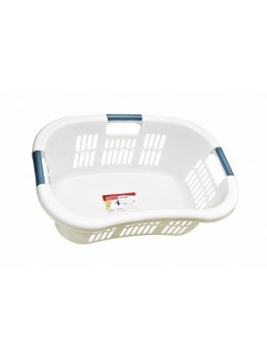 Rubbermaid Home White Laundry Basket