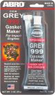 Abro Grey RTV Silicone Gasket Maker 3oz