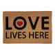 Love Lives Here Mat (427-4001265)