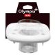 Olympia Toothbrush Holder White (6630601)