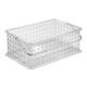 InterDesign Stackable Clear basket 5x14x8.69 in.