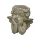 Stone Planter Cherub Face 10 in. (07-096313)