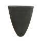 Flower Pot Ribbed Black (Y54192360)