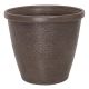 Chariton Resin Planter Brown 16in (7004458)