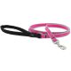 Lupine Pet Reflective Pink Diamond Nylon Dog Leash 6ft