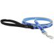 Lupine Pet Reflective Blue Paws Nylon Dog Leash 6ft