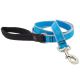 Lupine Pet Reflective Blue Diamond Nylon Dog Leash 6ft