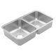 Moen Kitchen Sink Undermount Double Bowl Stainless Steel 32-3/8  in. (GS20264)