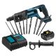 Makita Cordless Rotary Hammer With Bits (DHR241STX2)