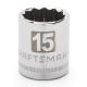 Craftsman Socket 15mm 3/8Drive 12pt