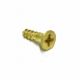 Screw Brass 6 x 3/8in